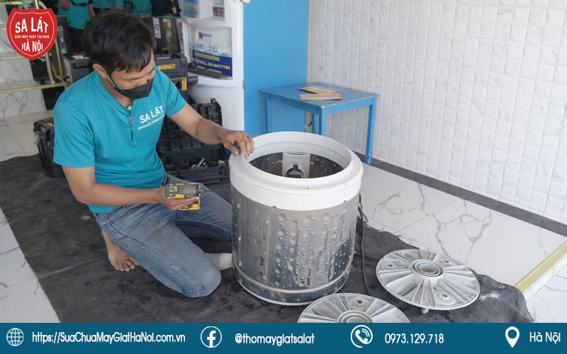 Cam kết vàng khẳng định chất lượng từ Sa Lát khi sửa máy giặt tại Quan Hoa