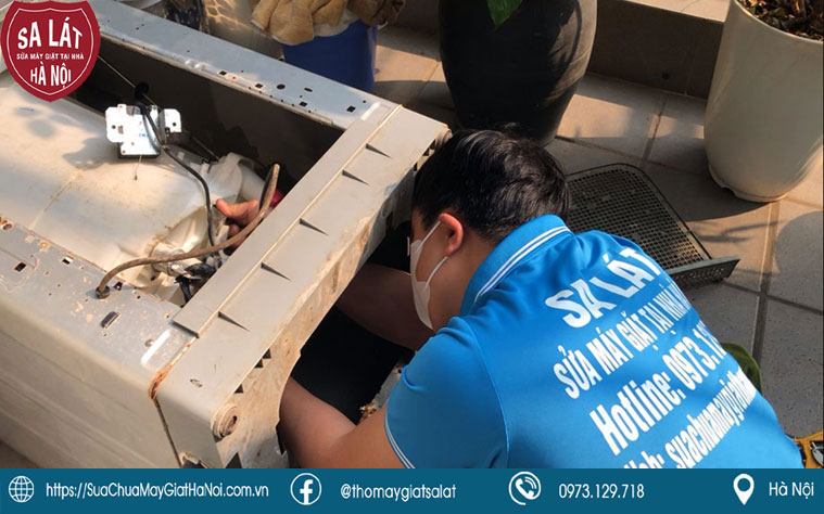 Đội ngũ thợ sửa máy giặt Sa Lát chuyên nghiệp Tây Hồ