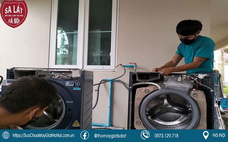 Sửa máy giặt cửa ngang cửa trên tại Tây Hồ