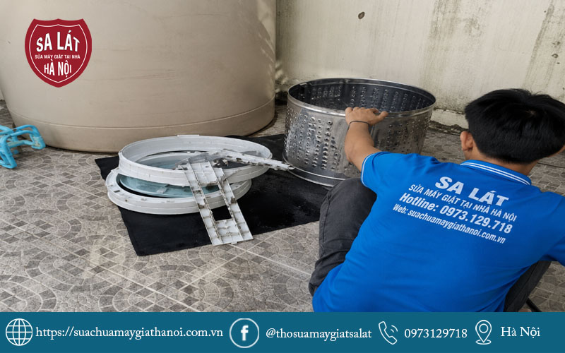 Dịch vụ sửa máy giặt LG báo lỗi LE tận nơi chuyên nghiệp của điện lạnh Sa Lát
