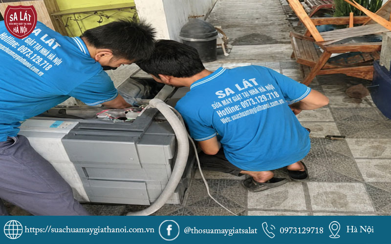 Đội ngũ Sa Lát đang tập trung kiểm tra, khắc phục lỗi E71 trên máy giặt Toshiba