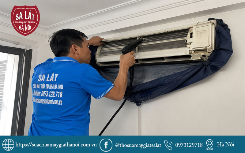 Vệ sinh dàn lạnh điều hòa giúp làm mát hiệu quả hơn.