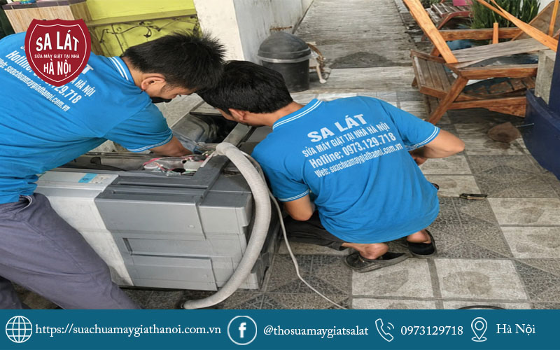 Sa Lát chuyên sửa máy giặt LG quận Thanh Xuân lỗi mất nguồn, báo mã lỗi.
