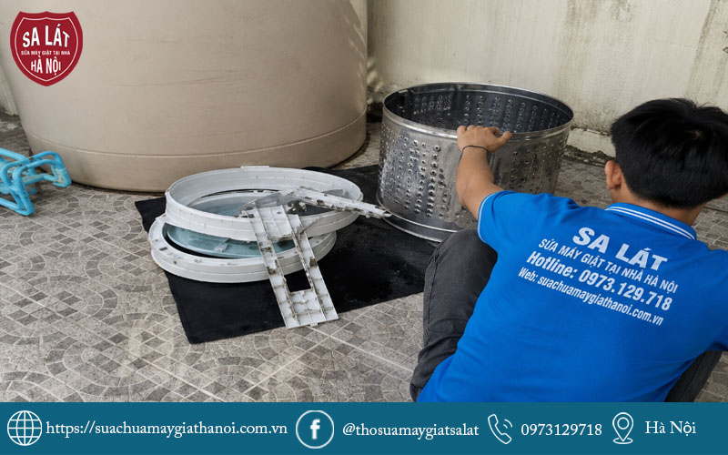 Dịch vụ bảo dưỡng và sửa máy giặt LG tại Tây Hồ giúp đánh bay nấm mốc
