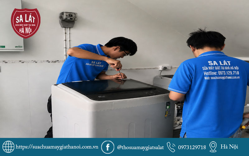 Thợ Sa Lát sửa máy giặt tại nhà Trung Văn chuyên nghiệp và nhanh chóng