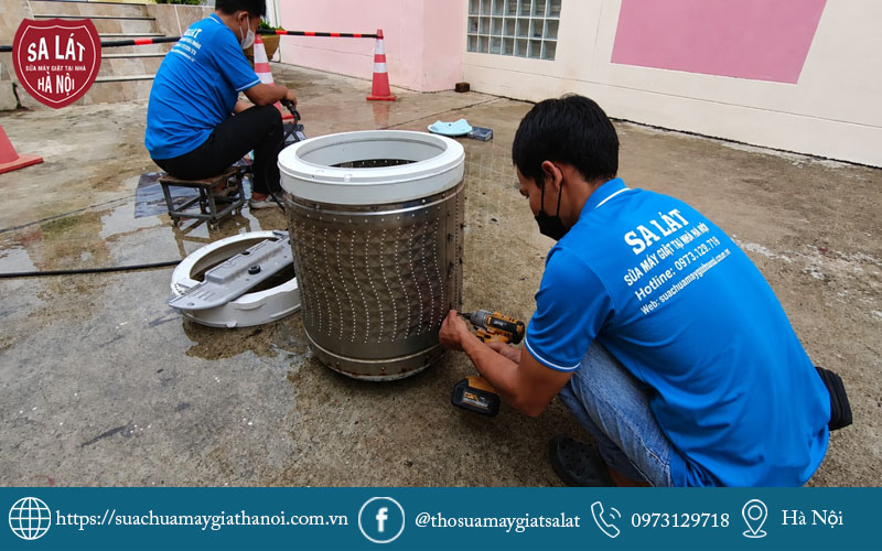 Dịch vụ sửa máy giặt tại nhà của Sa Lát chuyên nghiệp, uy tín và giá rẻ nhất