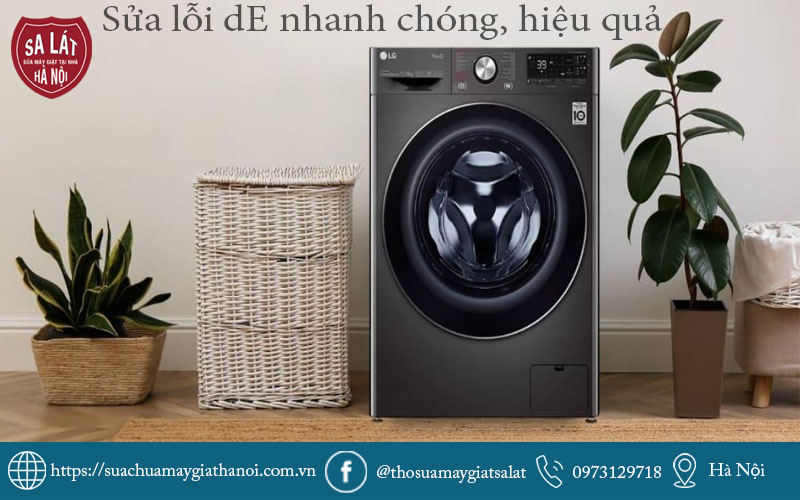 Khắc phục lỗi dE máy giặt LG chuyên nghiệp, nhanh chóng và uy tín ngay tại nhà bạn.