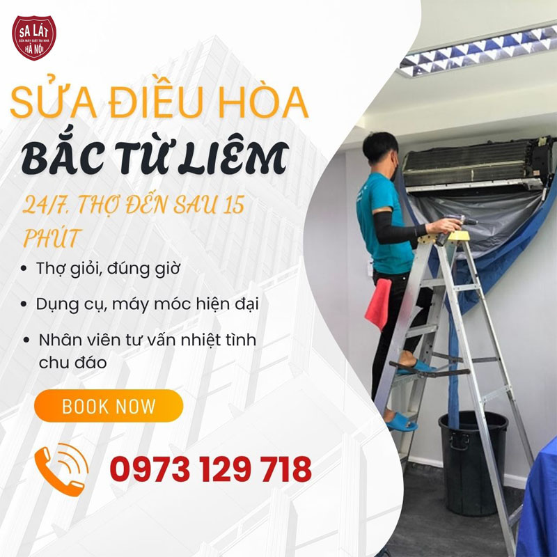 Sua Dieu Hoa Tai Bac Tu Liem