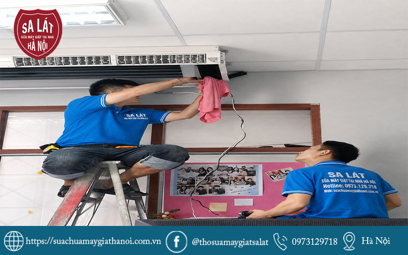 Thợ sửa điều hoà tại Cầu Giấy uy tín có mặt sau 15 phút