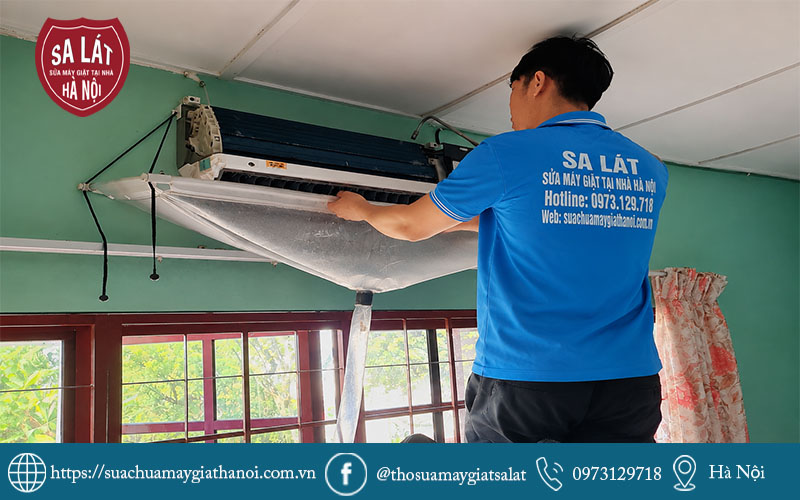 Sửa điều hòa tại Nam Từ Liêm uy tín, kỹ thuật viên Sa Lát kiểm tra điều hòa tại nhà