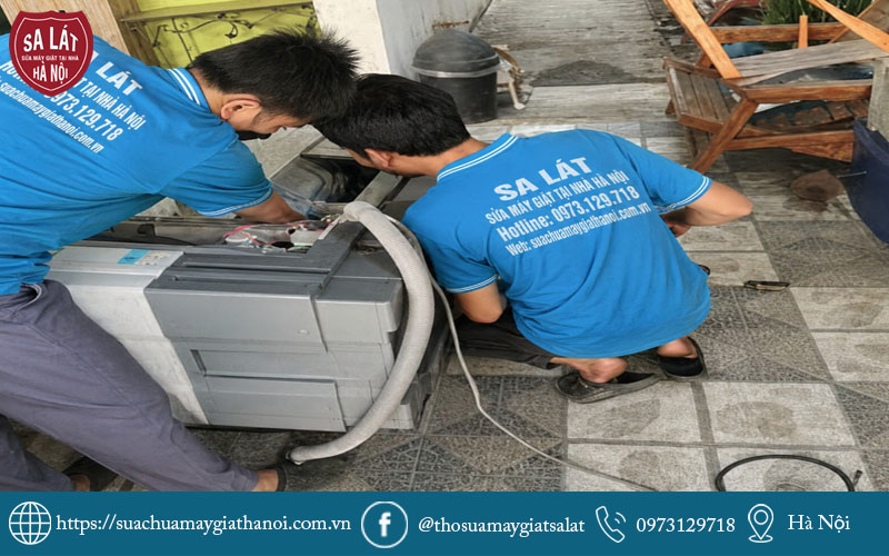 Đội thợ lưu động chuyên sửa máy giặt quận Tây Hồ, phục vụ tận nơi sau 30 phút