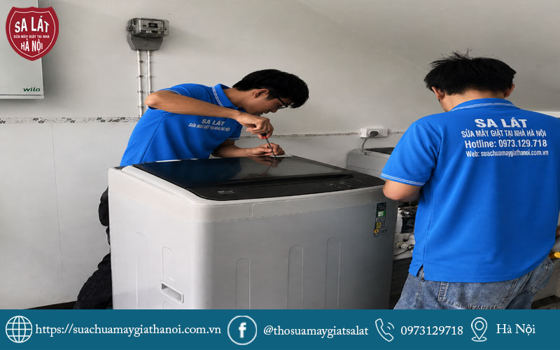 Thợ Sa Lát sửa máy giặt quận Tây Hồ tận nhà chuyên nghiệp, nhanh chóng và triệt để
