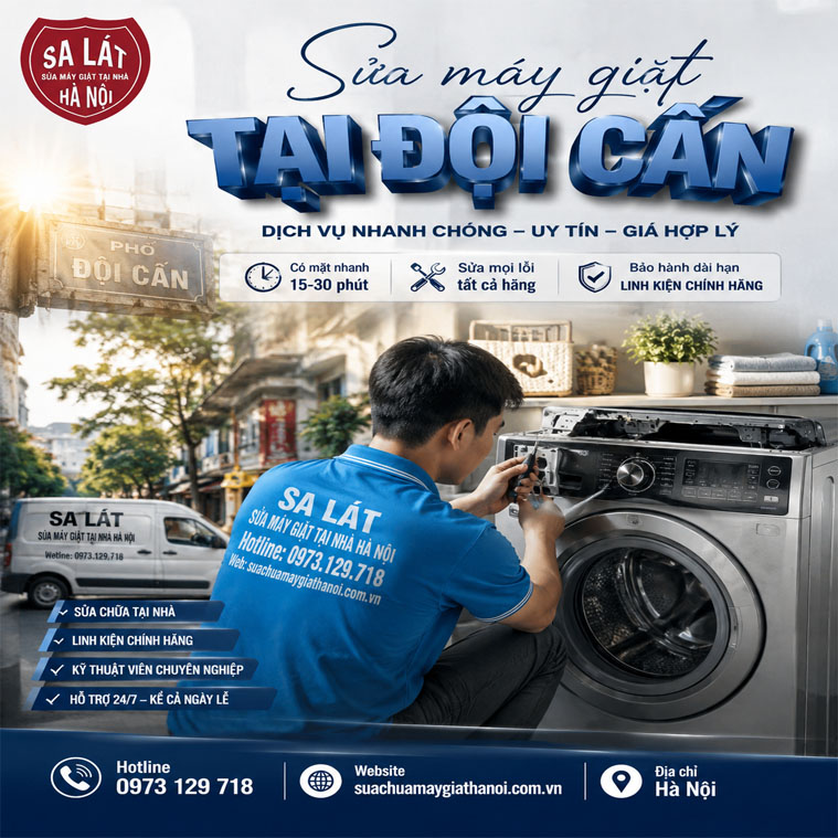 Sua May Giat Tai Doi Can