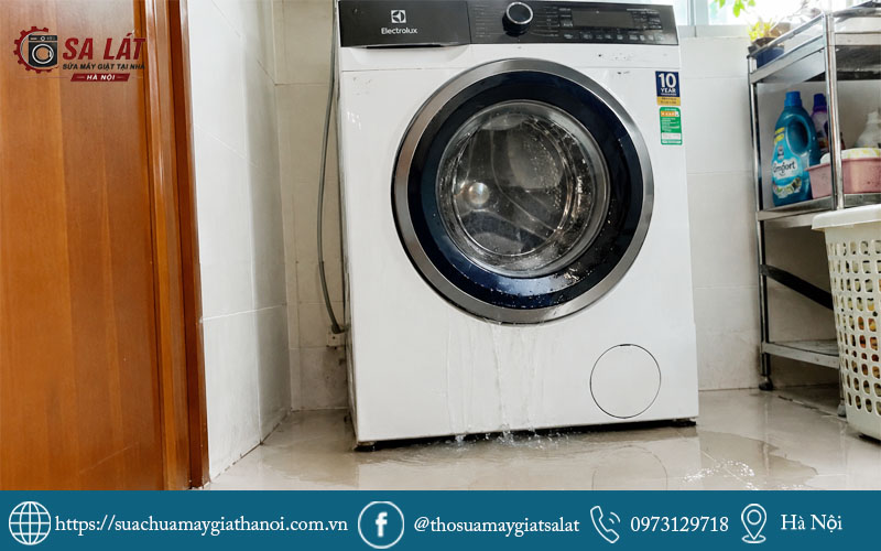 Máy giặt Electrolux bị rò nước