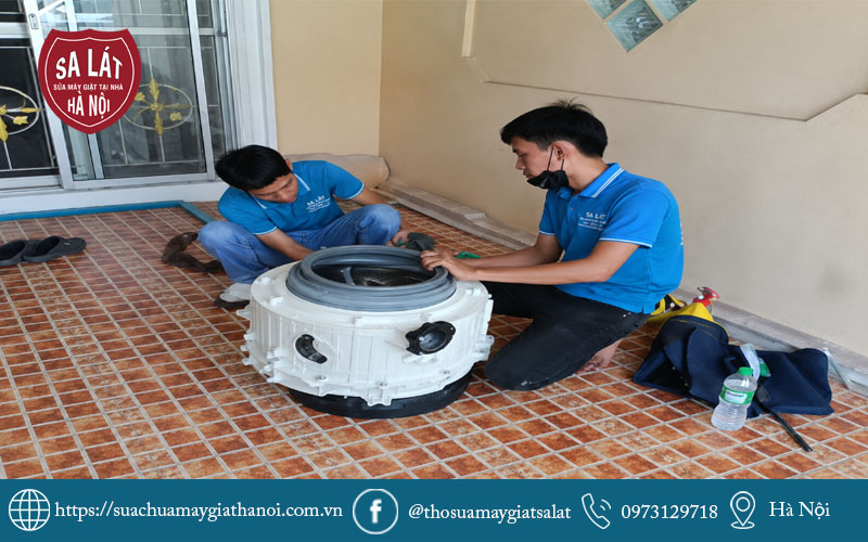 Thợ Sa Lát sửa máy giặt Electrolux tại Hà Nội phục vụ nhanh chóng khắp 13 quận