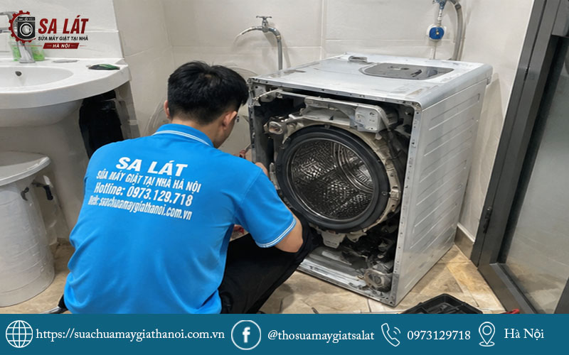 Dịch vụ sửa máy giặt giá rẻ uy tín tại nhà, thợ tay nghề cao kiểm tra kỹ lưỡng